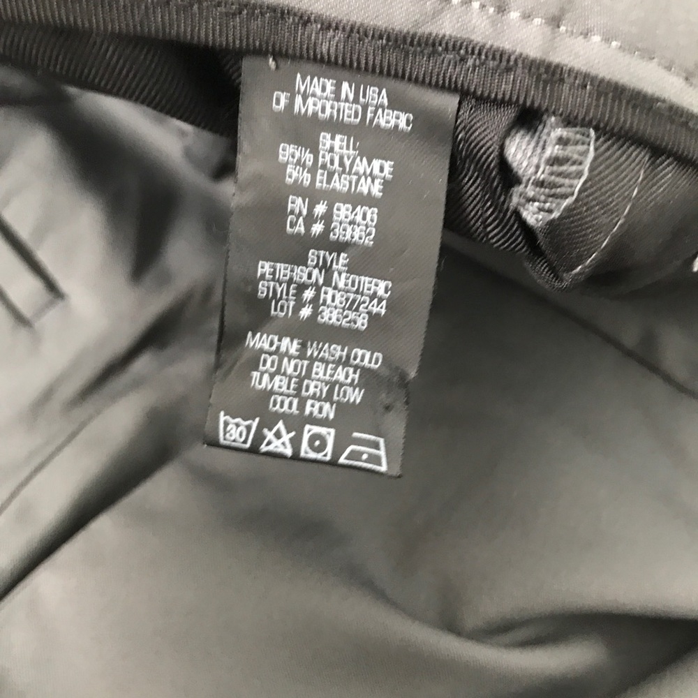 THEORY GRAY PETERSON NEOTERIC TECH CHINO PANT MENS 32 - Picture 6 of 11